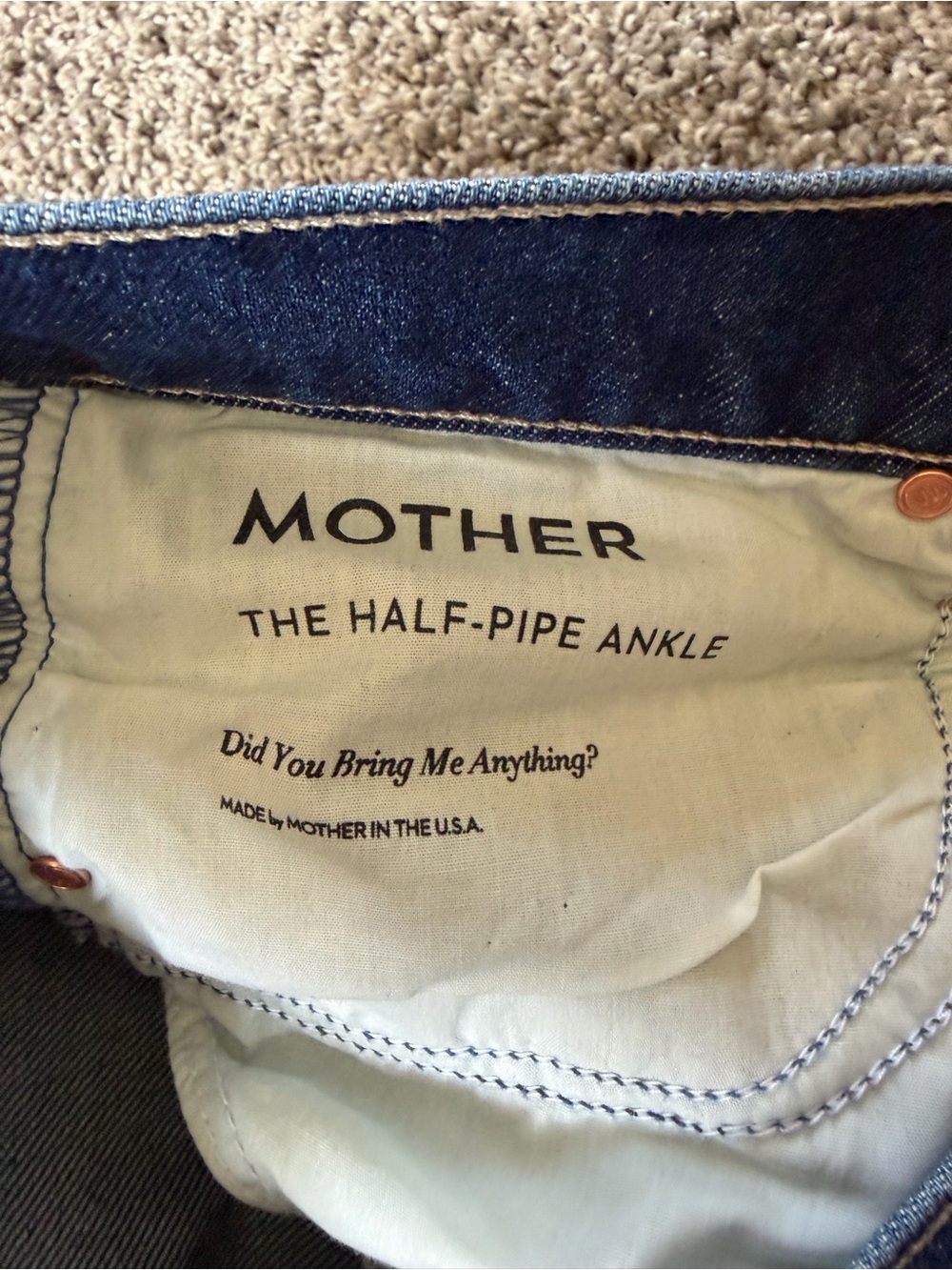 MOTHER The Half Pipe Ankle Denim - Picture 6 of 6